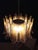 Vintage Italian Murano Chandelier with 36 Lattimo Amber Glass Petals, 1990s For Sale - Image 11 of 17