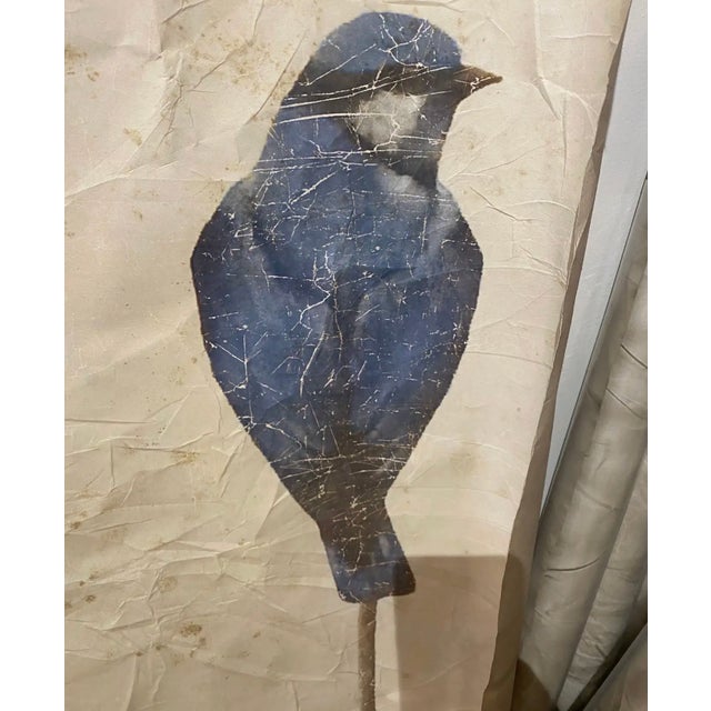 2020s Decorative Limited Edition French Wallpaper Panels of Birds For Sale - Image 5 of 8