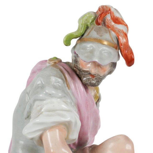 Classical Roman Antique Berlin KPM Porcelain Figural Group Sculpture For Sale - Image 3 of 5