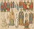 Racinet, Byzantine Costume Study: Imperial & Clerical Dress, 1888, Chromolithograph For Sale - Image 6 of 10