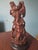 Chinese Carved Wood Celestial Maiden Statue For Sale - Image 4 of 12