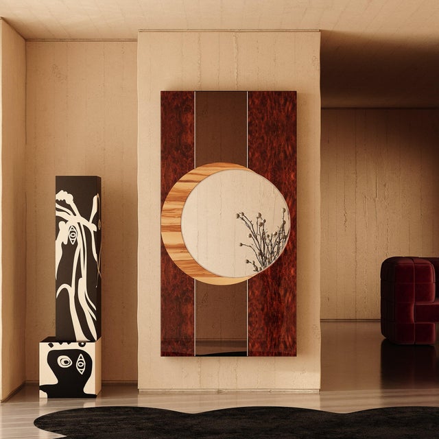 The Elyse Mirror is a modern rectangular wall mirror designed to stand out in any unique interior design project. A big...