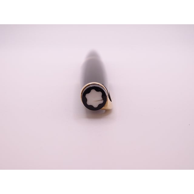 Meisterstuck Fountain Pen No12 in Black Resin and Gold Plating from Montblanc, 1990s For Sale - Image 13 of 18