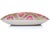 2020s Pink Ikat Silk Velvet Pillow 20x20 | Handmade Luxury Designer Cushion For Sale - Image 5 of 7
