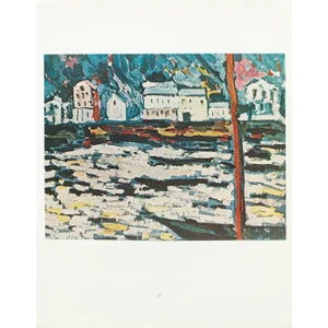 1950s After Maurice De Vlaminck "Reflections of Sunlight", Full-Color Print
