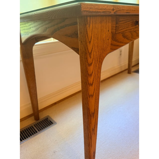 Brown Hand-Crafted 1970s Desk For Sale - Image 8 of 12