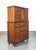 Inlaid Wooden Coin Cabinet, 1700s For Sale - Image 10 of 18