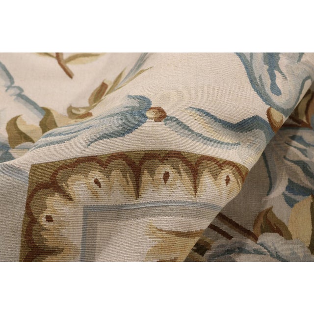 Vintage Chinese Aubusson Rug, 08'10 X 10'01 For Sale In Dallas - Image 6 of 10