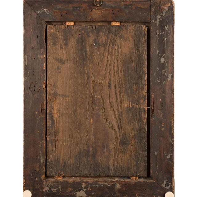 The Knight - Original Oil on Board by Pietro della Vecchia - 17th Century 17th Century For Sale - Image 3 of 4