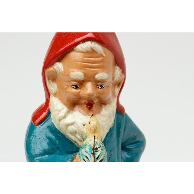 Ceramic Terracotta Garden Gnome by VEB, 1950s For Sale - Image 7 of 12