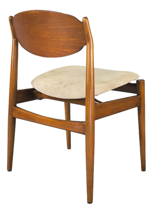 Vintage Teak Chairs by Leonardo Fiori for Isa, 1950, Set of 6