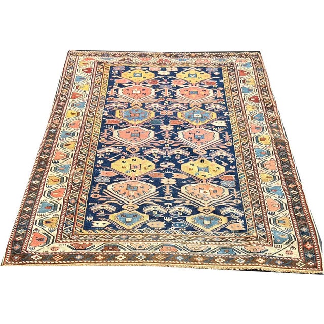 Kuba Caucasian rugs are a highly regarded type of antique handwoven rug originating from the Kuba (now Quba) region in...