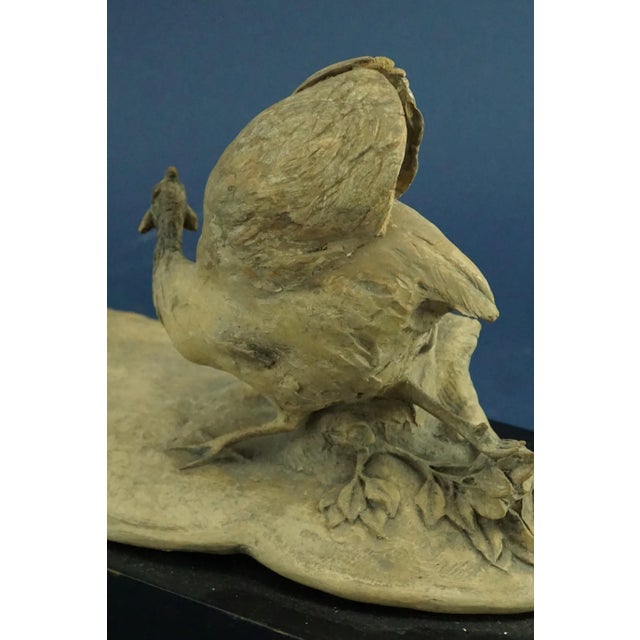 20th Century Art Nouveau Group of Turkeys and Rooster by Guido Cacciapuoti, Italy, 1920s-1940s For Sale - Image 10 of 18