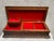 1950s Vintage Black Forest Hand Carved Walnut Jewelry Box For Sale - Image 4 of 13