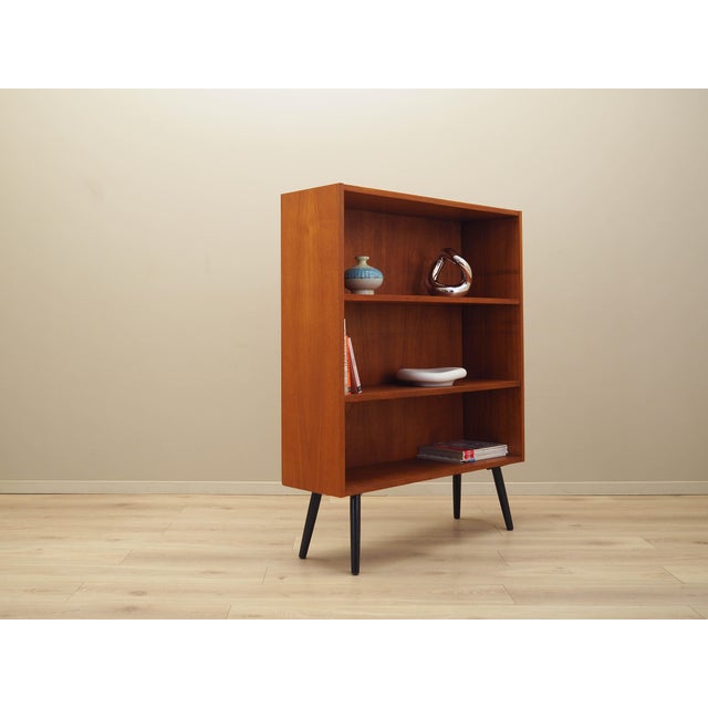 Danish Teak Bookcase, 1970s For Sale - Image 4 of 14