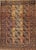 Camel Vintage Afghan Ersari Rug, Hand-Knotted Wool, Allover Geometric Design, Camelhair & Navy, 9’ X 13’ For Sale - Image 8 of 12