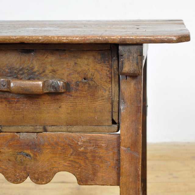 Brown 18th Century Spanish Table, 1750s For Sale - Image 8 of 13