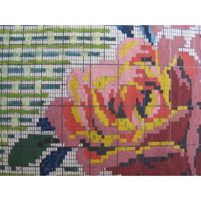 Antique French Textile Design For Sale - Image 6 of 8