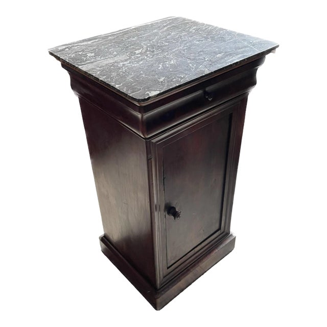 Mid-19th Century French Louis Philippe Mahogany Side Table For Sale