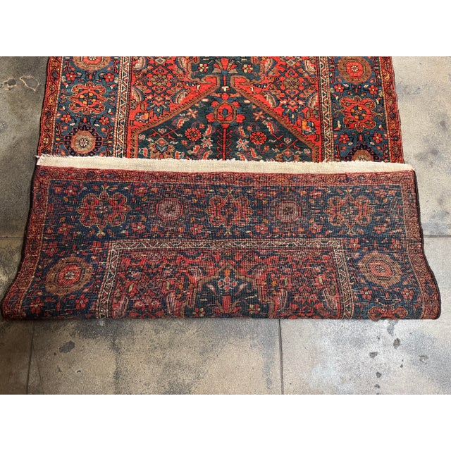 Antique Sarouk Rug 5.1 X 3.5 For Sale In Los Angeles - Image 6 of 8