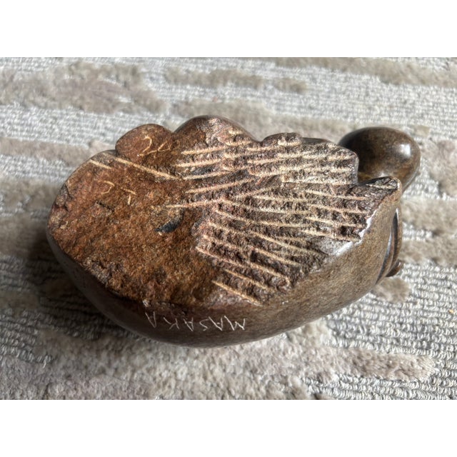 Stone Carved Stone Hippopotamus Group, Zimbabwe, Set of Three For Sale - Image 7 of 13