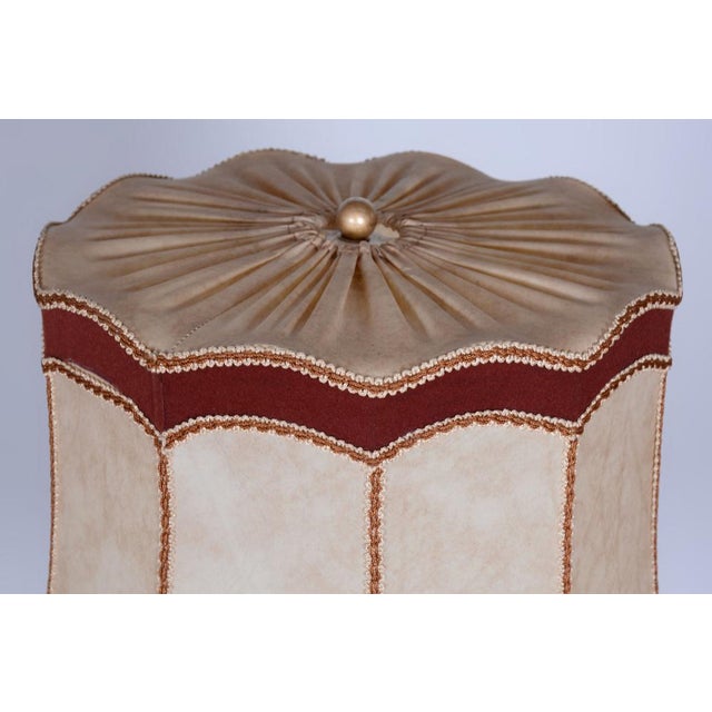 Art Deco Floor Lamp in Oak, 1920s For Sale - Image 12 of 15