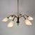 Takes regular edison e14 screw bulbs. This piece is designed in the style of the selected designer and/or manufacturer, Up...
