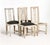 Swedish Gustavian Painted Dining Chairs, Set of 4 For Sale - Image 6 of 6