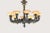 Large Spanish Alabaster Globe Chandelier 10-Light Solid Bronze 40" W For Sale - Image 9 of 11