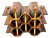 Torsten Johansson Swedish Bentwood Modular Wine Rack, 1960s For Sale