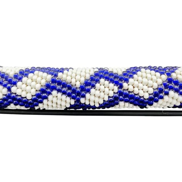 African Tutsi Glass Beaded Staff For Sale - Image 4 of 4