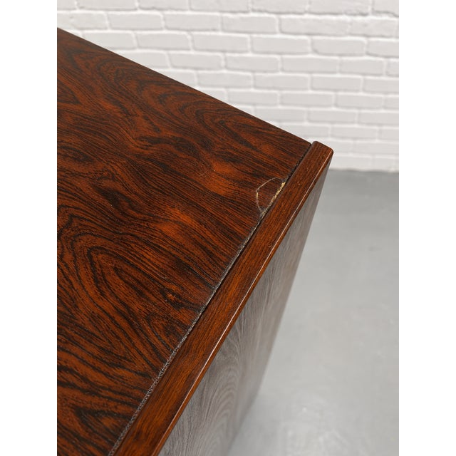 Danish Mid Century Modern Rosewood Bookcase, C. 1960's For Sale - Image 11 of 11