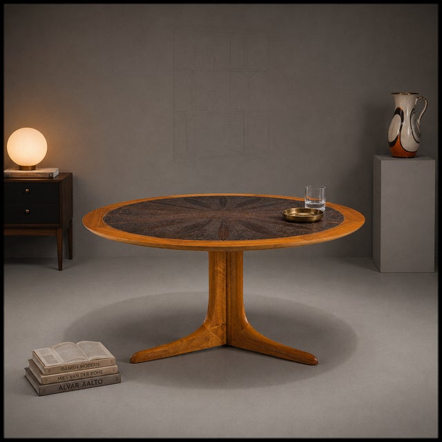 Round Coffee Table by Heinz Lilienthal, Germany, 1970s For Sale - Image 11 of 12