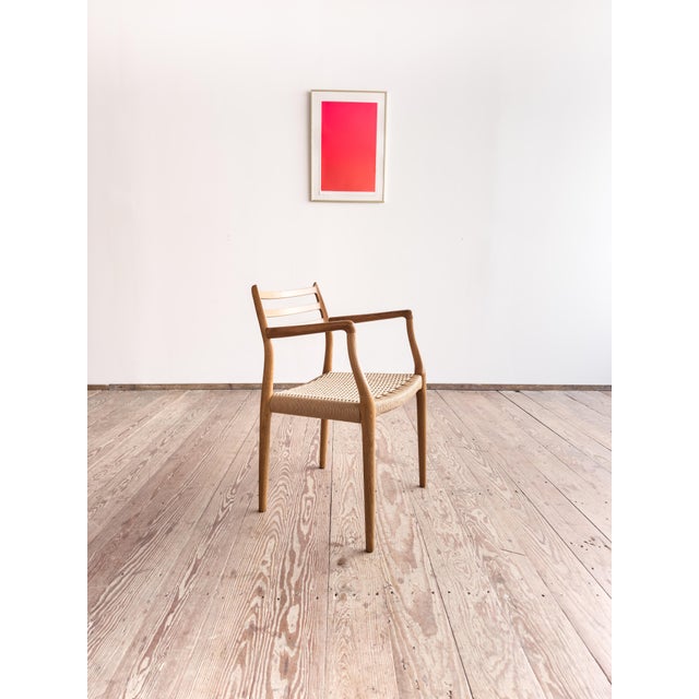 Mid-Century Modern Mid-Century Modern Danish Model 62 Armchair in Oak by Niels O. Møller for J.L. Møllers, 1960s For Sale - Image 3 of 18