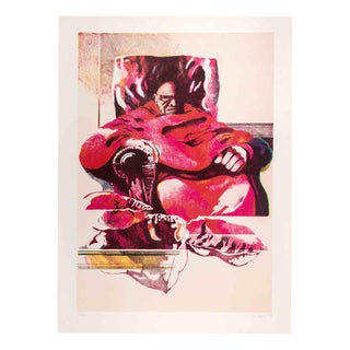 Mario Bardi, The Cardinal, 1979, Lithograph For Sale
