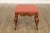 Wood French Rococo Style Pair of Carved Stools For Sale - Image 7 of 12