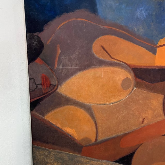 Abstract Abstract Painting on Canvas by Gary Kelley Titled the Love Letter For Sale - Image 3 of 9