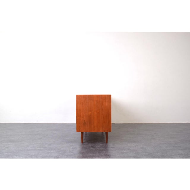 Brown Mid-Century Modern Danish Teak Sideboard, 1960s For Sale - Image 8 of 18
