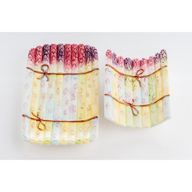 Asparagus Server With Plate a Pair Chairish