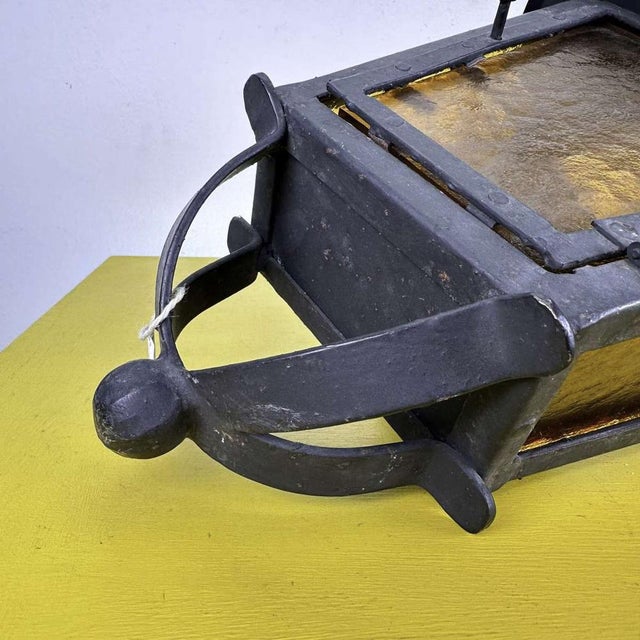 vintage outdoor lantern Height: 48.5 Width: 25 Depth: 13 This piece is attributed to the mentioned designer/maker. It has...