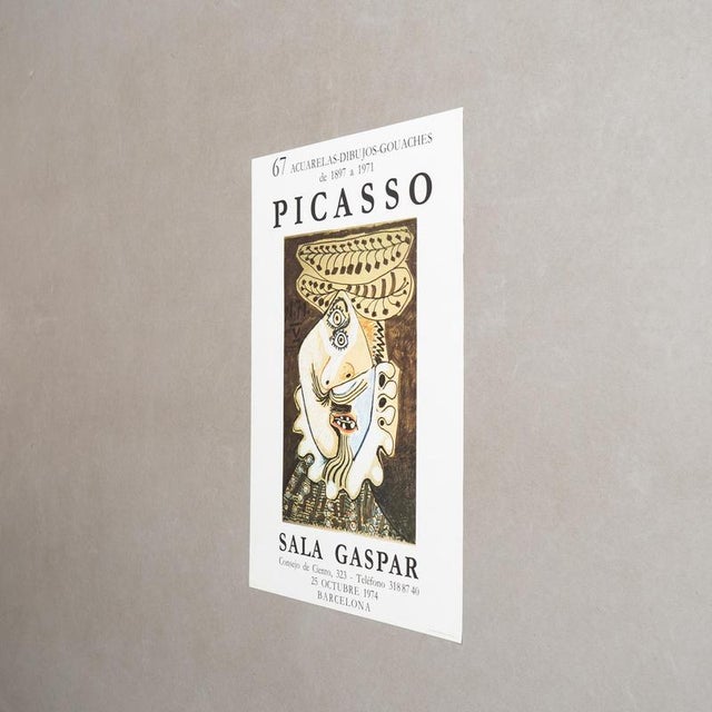 Original Poster by Pablo Picasso, 1970s For Sale - Image 3 of 10