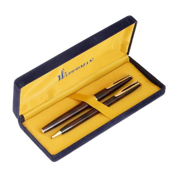 Vintage Waterman Pen Set, Set of 2 For Sale - Image 6 of 6