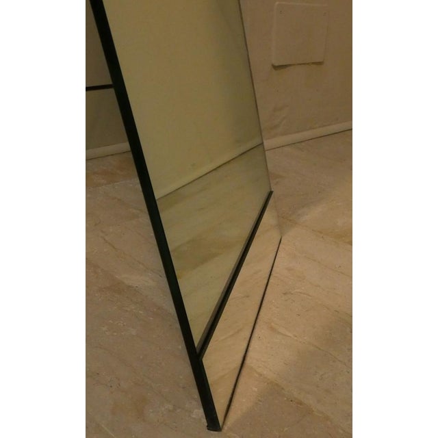 Vertical Mirror in Oblique Curved Glass by Massimo Morozzi for Fiam, 1980s For Sale - Image 13 of 18