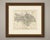This antique fox hunting map of yorkshire's north riding, engraved by j. And c. Walker for hobson's fox-hunting atlas...