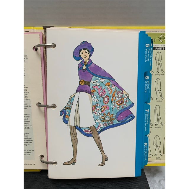 Midcentury 1970s Decor Sewing & Craft Books, Set of Three For Sale - Image 12 of 12