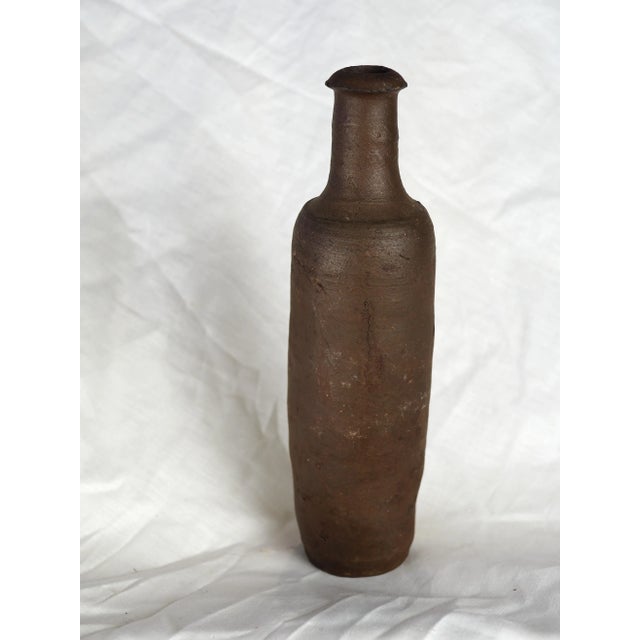 19th Century French Ger Norman Stoneware Bottle, Small Type 1 For Sale - Image 6 of 13