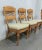 1980s Wicker & Fabric Dining Chairs from Vivai del Sud, Italy, 1980s, Set of 4 For Sale - Image 5 of 10