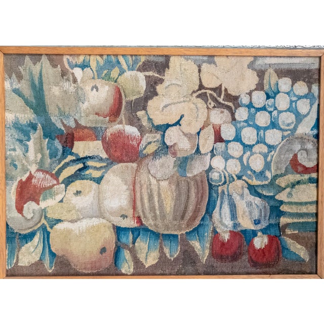 We are selling this great 17th or 18th Century French or Flemish Aubusson tapestry fragment. This great fragment is such a...