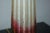 Cream Vintage Murano Glass Lamps Cranberry & Cream For Sale - Image 8 of 9