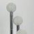 Vintage Chrome Floor Lamp with Glass Globes, 1970s For Sale - Image 4 of 18